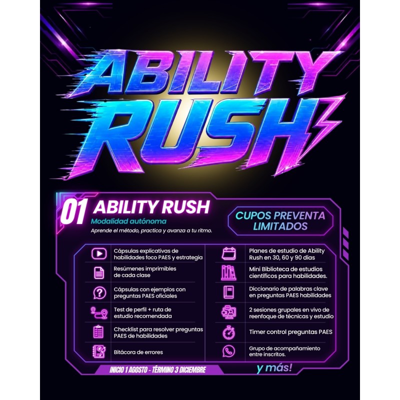 ABILITY RUSH! ⚡️